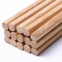 Combo 10 đôi đũa tre tự nhiên , không hóa chất , đũa chống mốc,  hàng Việt Nam Bền Đẹp An Toàn 3