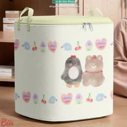 TÚI VẢI ĐỰNG ĐỒ SIÊU TO 150L – MẪU MÈO DỄ THƯƠNG 8