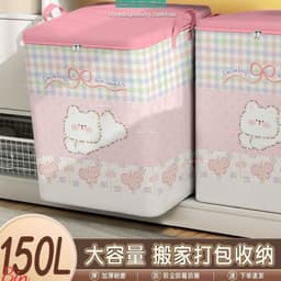 TÚI VẢI ĐỰNG ĐỒ SIÊU TO 150L – MẪU MÈO DỄ THƯƠNG 7
