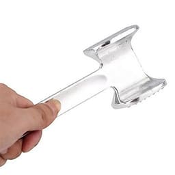 Búa dần thịt, giã gừng tỏi bằng nhôm và Dụng Cụ Nghiền Tỏi Bằng Thép Garlic Press . 7