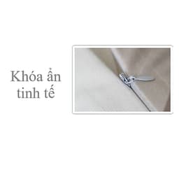 Gối tựa lưng sofa, phòng khách họa tiết LUCKY ĐEN TRẮNG chất liệu nhung lông đào kích thước 45x45cm 8