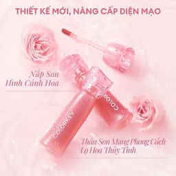 COMBO - Son COLORKEY Watery Tint Phiên Bản Mới, Bền Màu Lâu Trôi, Không Dính Cốc 2.5g 2