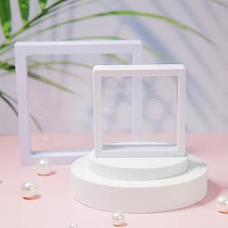 Hộp Đựng Trang Sức Màng PE Trong Suốt, Hộp Trang Sức Mini Trưng Bày Nữ Trang [ Hỏa Tốc HCM ] 5