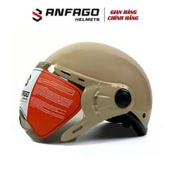 Mũ bảo hiểm nửa đầu kính ngắn Cho Nữ và Nam,  An toàn, nhỏ gọn và thời trang. 6