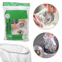 Túi lọc rác bồn rửa bát 100 lọc rác bồn rửa chén bát, túi lưới lọc rác chậu rửa bát, bọc đựng rác 3