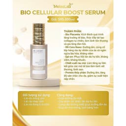 Serum Tăng Trưởng Biểu Bì Bio Cellular Boost MELASLAB, Phục Hồi Da, Dưỡng Da Căng Bóng 30ml 3
