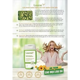 Dung dịch vệ sinh phụ nữ LAURACY - Dịu Nhẹ, Cân Bằng pH, Dưỡng ẩm sâu - Chai 100ml 7