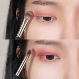 Cọ Trang Điểm Cọ Đánh Phấn Mắt DOLLY 2 đầu mềm mịn, Cọ Trang Điểm Mắt Chuyên Nghiệp GECOMO 8