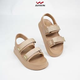 [S001] Dép sandal quai dù Aviwin Flow 1 S001 siêu nhệ siêu êm cho học sinh sinh viên đế cao 3cm 6