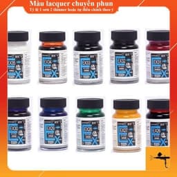 Sơn SUNIN7 EX01-EX35 60ml - Sơn EX Series Cao Cấp Bóng/Mờ Cho Gunpla và Mô Hình DIY Chính Hãng 3