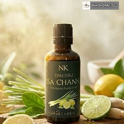 Tinh Dầu Sả Chanh Nguyên Chất NK – Khử Mùi, Xông Phòng, Khuếch Tán Thơm Mát 10ml,30ml,50ml,100ml 9