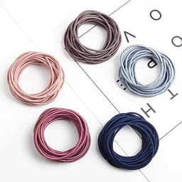 [ComBo] 100 Dây Chun Buộc Tóc CA Nhiều Màu Tặng Bé Gái [Mẫu T1] .[SLV] 7