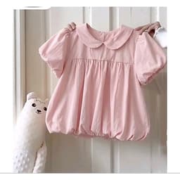 [Hàng Loại 1]Áo Babydoll Nữ Gió Su Mềm Cổ Sen Dáng Bí Tay Bồng – Áo Kiểu Tiểu Thư Hàn Quốc Nàng Thơ 7