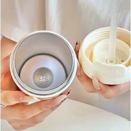 Bình giữ nhiệt XCUP NIUMI 600ml inox  ống hút, giữ nhiệt lâu, tiện học tập & làm việc 5