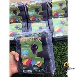 Combo 5 Sét 15 Cuộn túi đựng rác đen tự phân hủy Size đại 55x65 cm 6