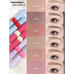 [ƯU ĐÃI MỞ BÁN] Mascara Chuốt Mày Eyebrow Tint Rock Sweet - Chải Không Lem, Chống Nước, Lên Đều Màu Tự Nhiên Bền Màu 2.0 3