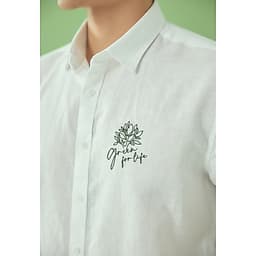 Áo Sơ Mi Ngắn Tay DGC Phong Cách Trẻ Trung, Chất Vải Mềm Nhẹ - SASNBB28M 5