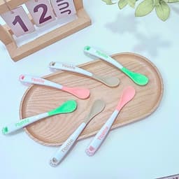 Thìa ăn dặm báo nóng Tootie cho bé ăn dặm, Thìa ăn dặm cảm biến nhiệt cho bé 2