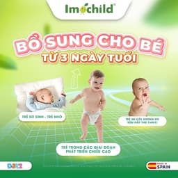 Combo 2 D3K2 Imochild Hỗ trợ bổ sung Vitamin D3, K2-MK7 và DHA cho bé - Lọ 20ml 2