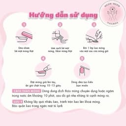 Nailbox thiết kế - Móng tay mắt mèo ánh trăng hồng thạch phối charm xinh xắn. nhatle.shopsi 6