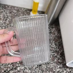Combo 5,10 Cốc uống nước vuông tăm nhựa Việt Nhật 360ml (6251) Ca uống nước trong suốt Hokori cao cấp 2