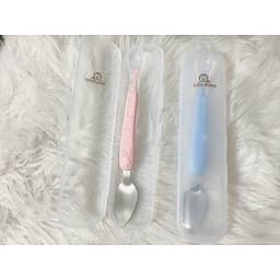 Thìa muỗng nạo 2 đầu silicon và inox nạo Momely 9