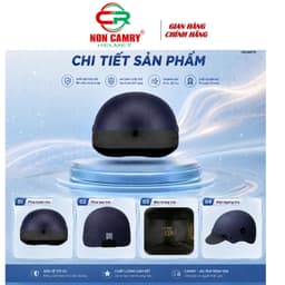 Mũ bảo hiểm lưỡi trai thời trang cho nam nữ, kiểu dáng gọn nhẹ, nhiều màu, phong cách trẻ trung 2