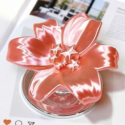 Từ Thu Hút Đế Điện Thoại Nữ Thời Trang Thanh Lịch 3D Hoa Thiết Kế Chân Đế Lụa Có Thể Gập Lại Chân Đế Chống Rơi PC Giá Đỡ 6