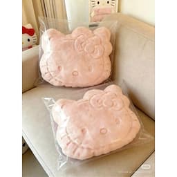 Gối Hello Kitty Nhồi Bông Dễ Thương, Đệm Hình Hello Kitty, Gối ngủ Sofo,ghế oto Gối Decor xinh đẹp NHÀ TH 4