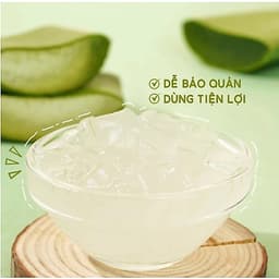 Combo 3 Túi Thạch Nha Đam Aloka Túi 1 Kg Giòn Thơm Ngon Dùng Liền Hoặc Pha Chế - KAIZENCO , dokhogiasi 5