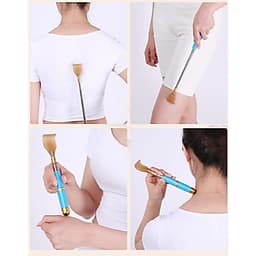 Cây Gãi Lưng - Gậy Gãi Ngứa Cao Cấp Thép Mangan Chống Gỉ 6 Màu Phong Cách, Rút Gọn Kéo Dài 5 Mức, >FREESHIP< 8