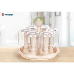 (Xả Lỗ) Cắm Cốc Hoa 6 cánh 8 cánh Chính Hãng VIỆT NHẬT (Mã 1306,1308) AMIZIN 2