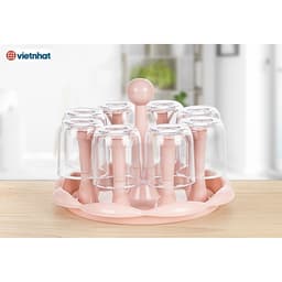(Xả Lỗ) Cắm Cốc Hoa 6 cánh 8 cánh Chính Hãng VIỆT NHẬT (Mã 1306,1308) AMIZIN 3