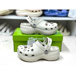 Sục Cross Platfom classic siêu nhẹ tăng 5cm chiều cao (tặng full charm) 8