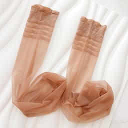 Tất Đùi Mỏng Sexy Tất Nữ Da Chân Dài Qua Gối Che Khuyết Điểm Siêu Dai  tcc16 { J103 } 9