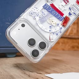 Ốp Lưng Trong Suốt SwitchEasy cho iPhone 17 Pro Max / 17 Pro / 17 Air, CITY Style M Pattern, in 3D, Chống Sốc 5