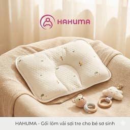 Gối Lõm bambo Cho Bé Sơ Vải Sợi Tre - Gối Chống Bẹp Đầu Cho Bé Ngủ Ngon 2