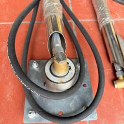 Tay Quay Rửa Xe 360 Độ Inox 304 Không Gỉ Rất Bền, Chịu Lực Tốt, 2x5m & 2x2m dây dài 7M không rỉ nước 3