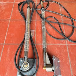 Tay Quay Rửa Xe 360 Độ Inox 304 Không Gỉ Rất Bền, Chịu Lực Tốt, 2x5m & 2x2m dây dài 7M không rỉ nước 7