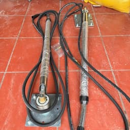 Tay Quay Rửa Xe 360 Độ Inox 304 Không Gỉ Rất Bền, Chịu Lực Tốt, 2x5m & 2x2m dây dài 7M không rỉ nước 2
