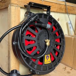 Dây hơi tự rút MASDAI có sẵn đầu kết nối 10M dùng cho nhà xưởng, gara, dụng cụ sửa chữa ô tô 1