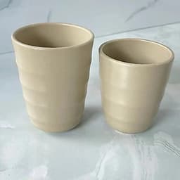 Combo 10 Cốc Tròn Thái Nhám 250 ml, 330 ml Bền đẹp chịu nhiệt tốt, nhựa cao cấp hàng Việt Nhật 8