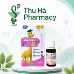 Vitamin D3 K2 Lineabon 15ml tiết kiệm hơn (Hộp hồng) - Hỗ trợ hấp thụ canxi cho bé, tăng chiều cao - Nhathuocthuha 2