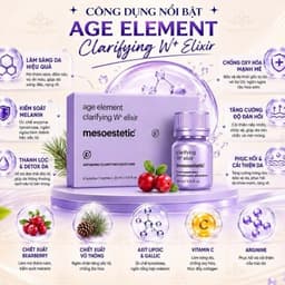 (ĐMN) Mesoestetic - Full Hộp Nước uống trắng da Mesoestetic Ultimate W+ Whitening Elixir 1