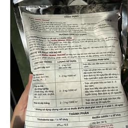 1 thùng 20 gói Nấm Trichoderma Điền Trang 1Kg: Cải tạo đất, tăng cường hệ vi sinh cho đất hiệu quả. 3