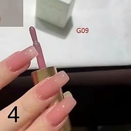 Chai sơn gel thạch màu MC NAIL che khuyết điểm, chất đặc mướt, cần dùng hơ máy. 6