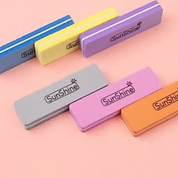 Phao dũa móng Sunshine 2 mặt nhám 100/180, độ nhám cao, dễ sử dụng Nail Michi Store 2