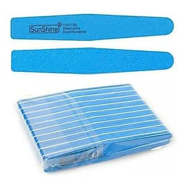 Phao dũa móng Sunshine 2 mặt nhám 100/180, độ nhám cao, dễ sử dụng Nail Michi Store 6