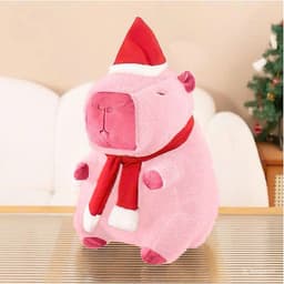 Gấu Bông CapyBara Đội Mũ Noel - Chuột Lang Nước Mẫu Giáng Sinh Đủ Kích Thước Làm Quà Tặng Cho Bạn Gái nhà MIU GẤU XINH 7