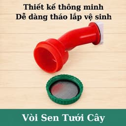 Vòi sen tưới cây 1000 lỗ chuyên cho rau, lan và hoa cây cảnh vườn rau 6